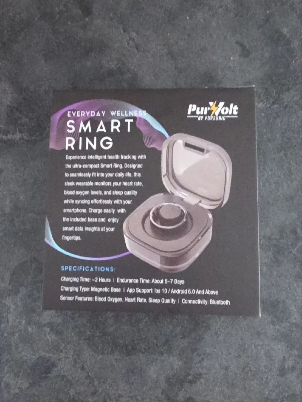 PurVolt smart ring